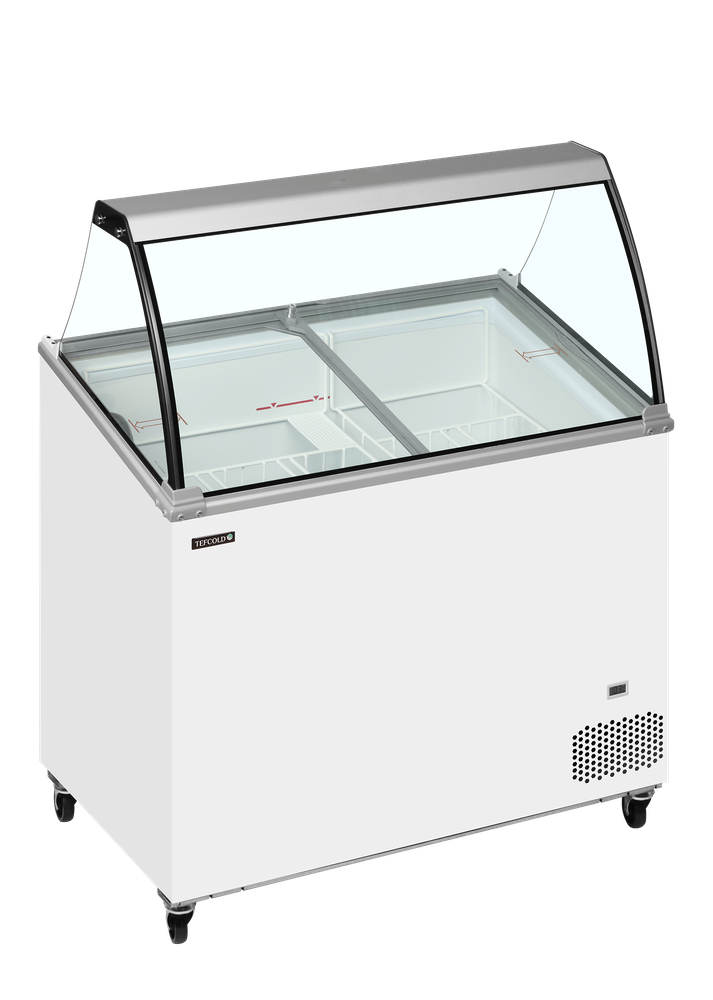 TEFCOLD IC301SCE + CANOPY Scoop Ice Cream Display