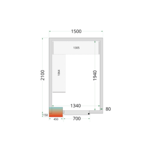 TEFCOLD CRPF1521 Shelf Kit CRPF1521