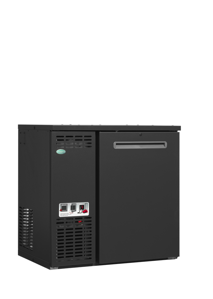 Serrco by TEFCOLD SFK-4EL+ High-end KEG Cooler, Machine Unit Left