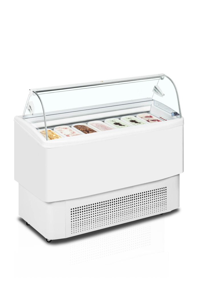 ISA FIJI 7 Ventilated Scoop Ice Cream Display