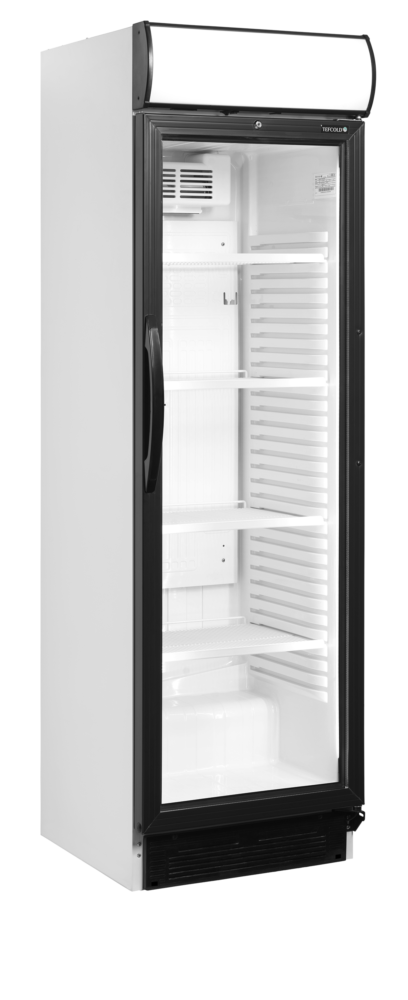 TEFCOLD CEV435CP 2 LED Glass Door Merchandiser